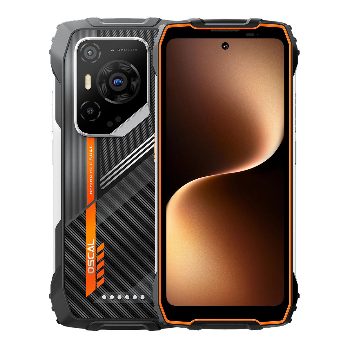 Blackview Oscal Pilot 3 Smartphone robuste 5G 6.5 ''120Hz 12GB 256GB caméra de Vision nocturne 50MP 7500mAh 33W Android 15 NFC