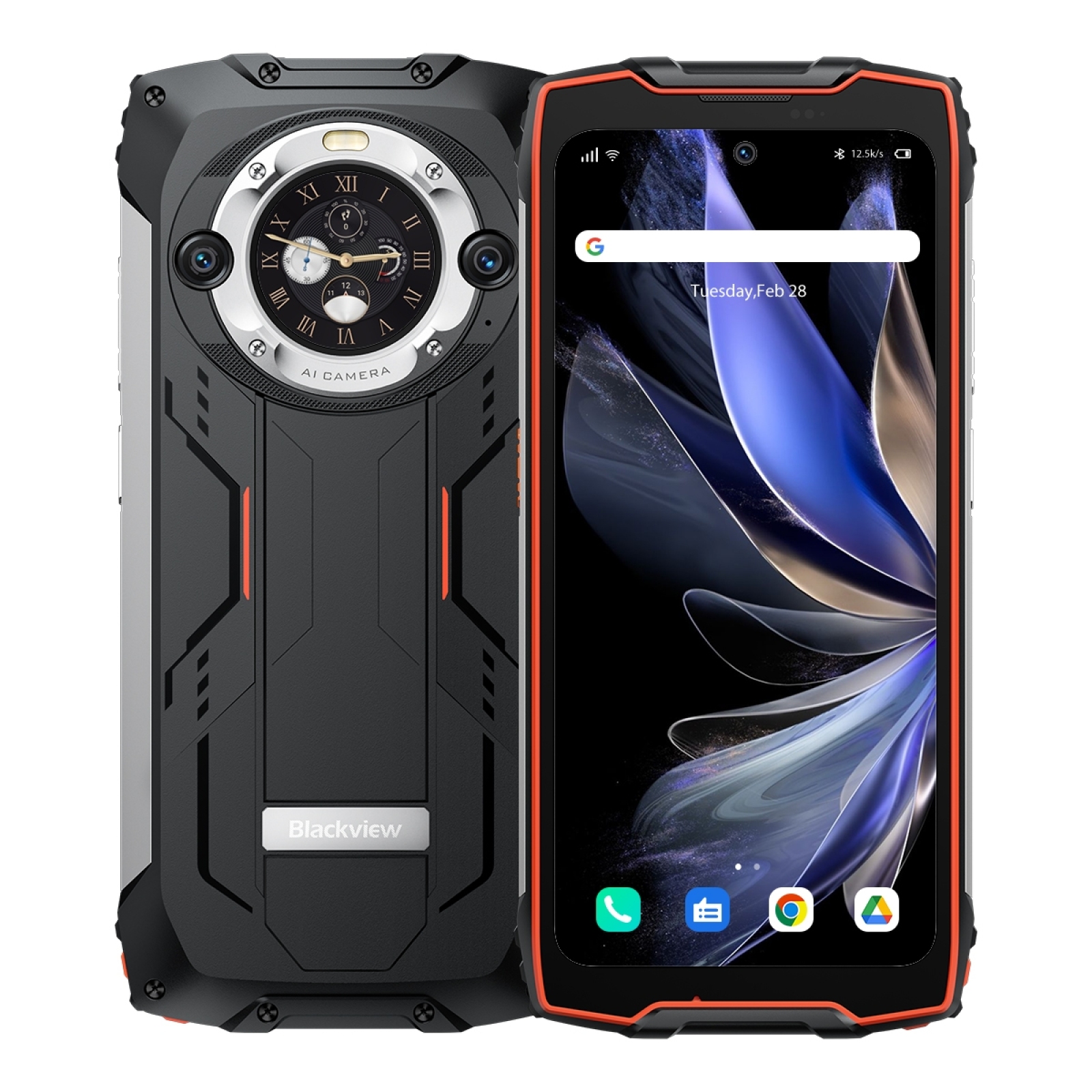Blackview-Smartphone BV9300 Pro, Helio G99 6.7, 120Hz, 8 Go, 256 Go, 15080mAh, 64MP, 33W, Android 13, Écran Touriste, NDavid, Robuste