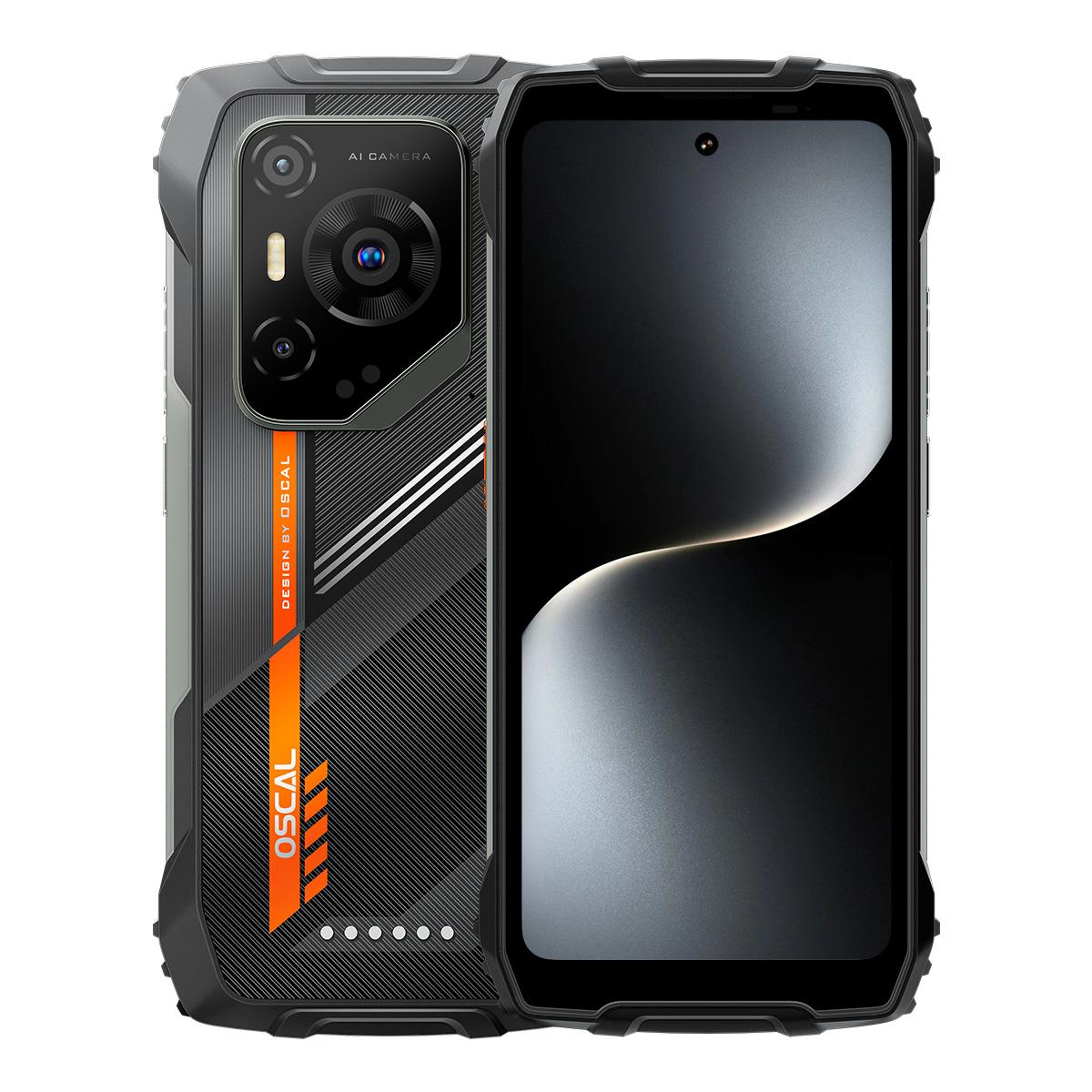 Blackview Oscal Pilot 3 5G Smartphone robuste 6.78 ''120Hz 12GB 256GB 50MP 7500mAh Vision nocturne NFC Android 15 téléphone portable