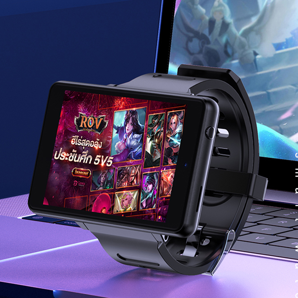 Montre connectée 4G, Android 9, 128 go RAM, bluetooth, caméra, résolution 480x640, GPS, WiFi, appels téléphoniques, VS DM100, DM101, S999