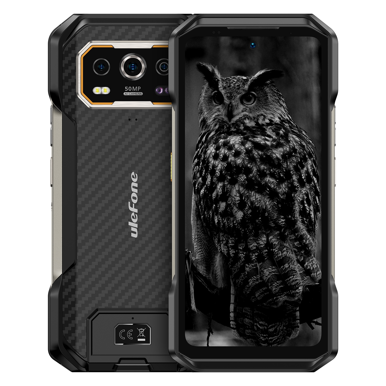 Ulefone Armor 27 Smartphone robuste 10600mAh 12GB + 256GB Android 14 50MP caméra 6.78 "FHD 120Hz 4G Vision nocturne mondiale