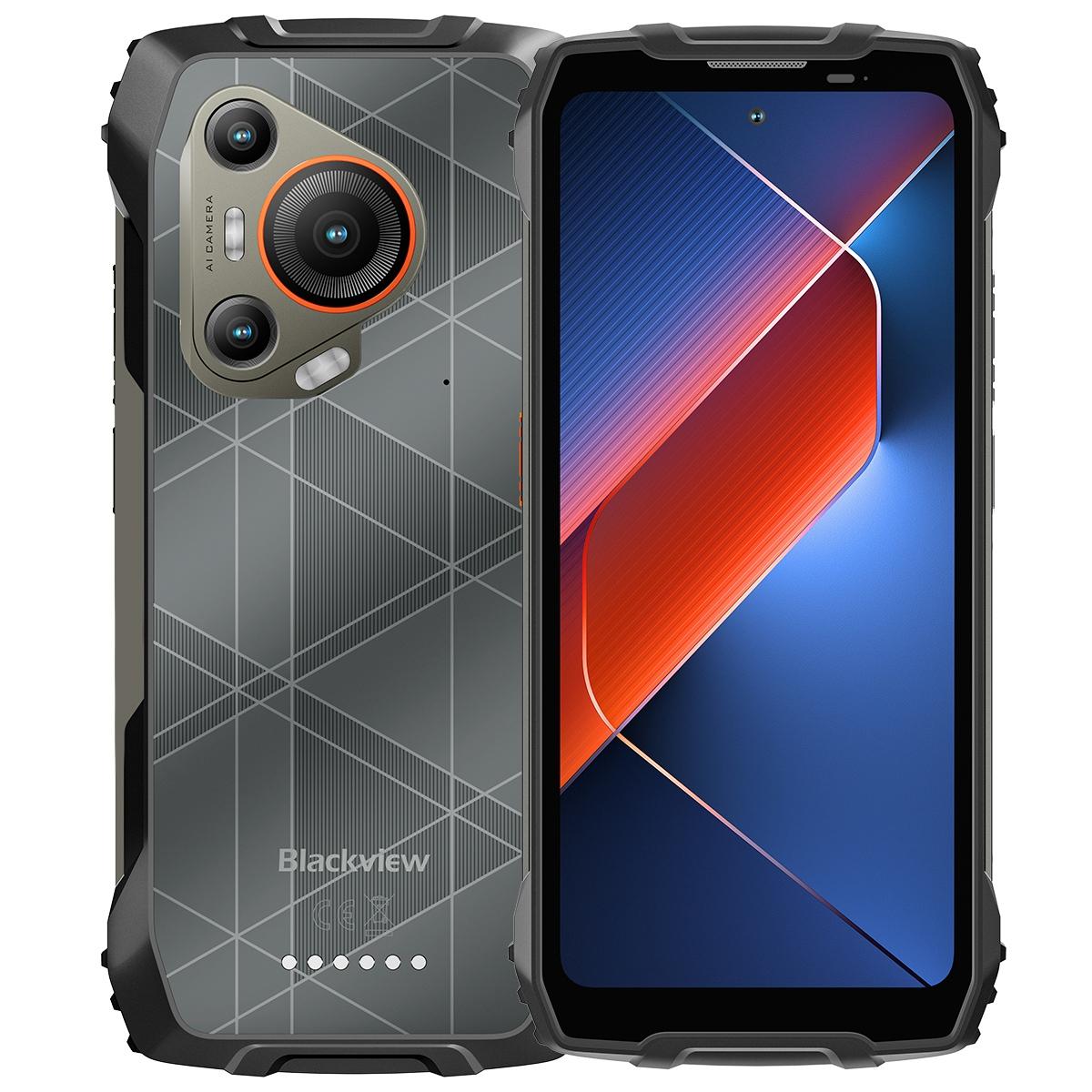 Blackview BL7000 5G Smartphone robuste 6.78 ''HD + 2.4K écran 120Hz 8GB 256GB 50MP caméra 7500mAh 33W Android 15 NFC