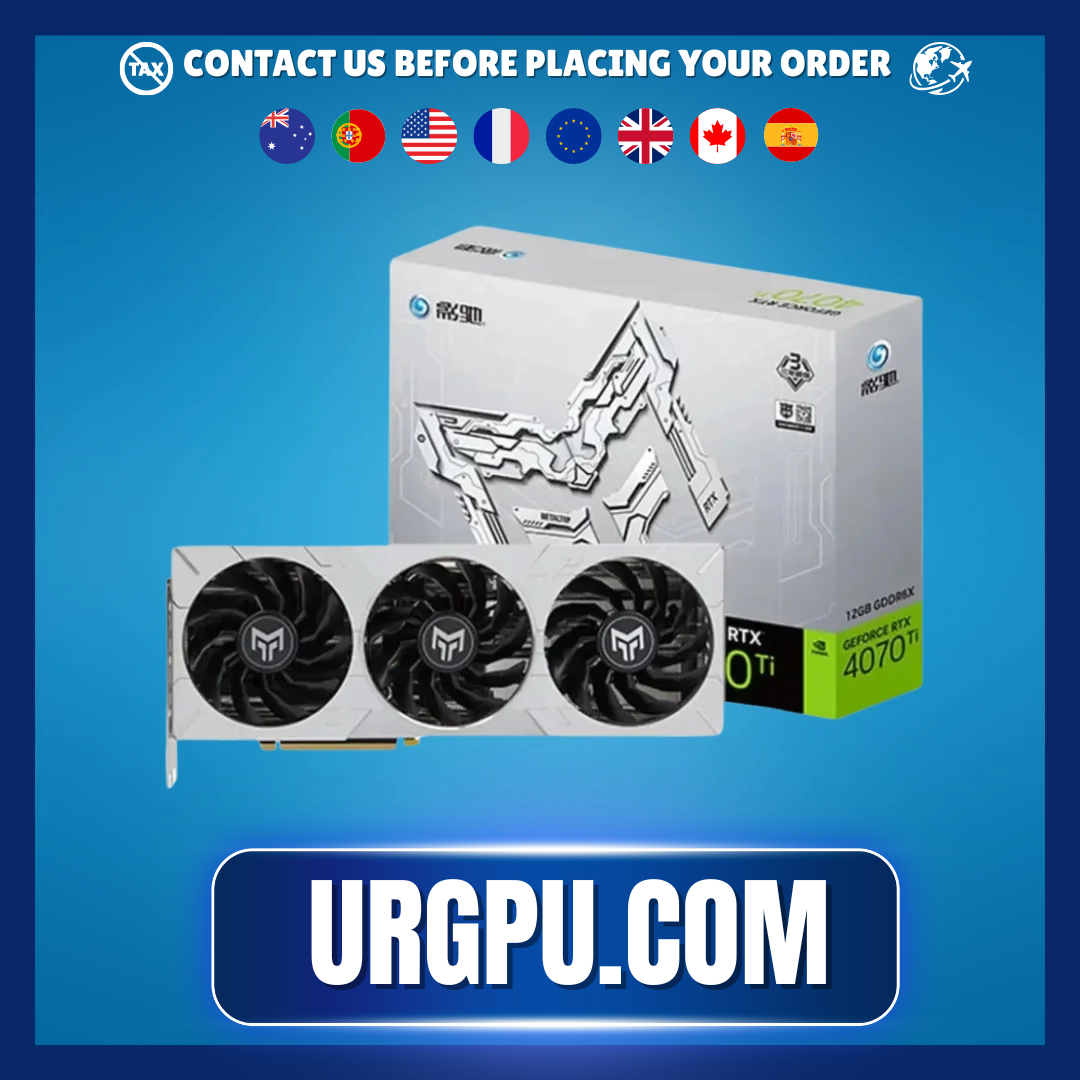 Carte graphique RTX 4070Ti Metal Master OC 12GB GDDR6X 192Bit RTX 4070Ti 12VHPWR cartes vidéo GPU de jeu placa de video