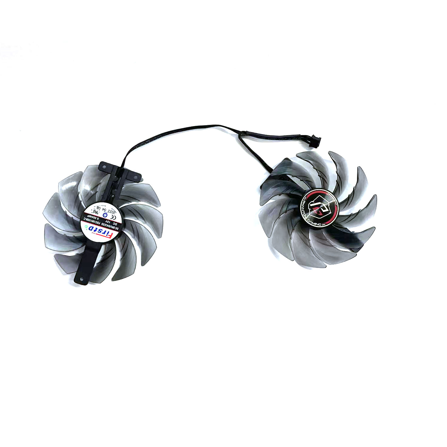 Pour ASRock Radeon RX 6500 XT Phantom Gaming D 4GB OC carte graphique 85MM 4PIN FDC10H12S9-C GPU ventilateur