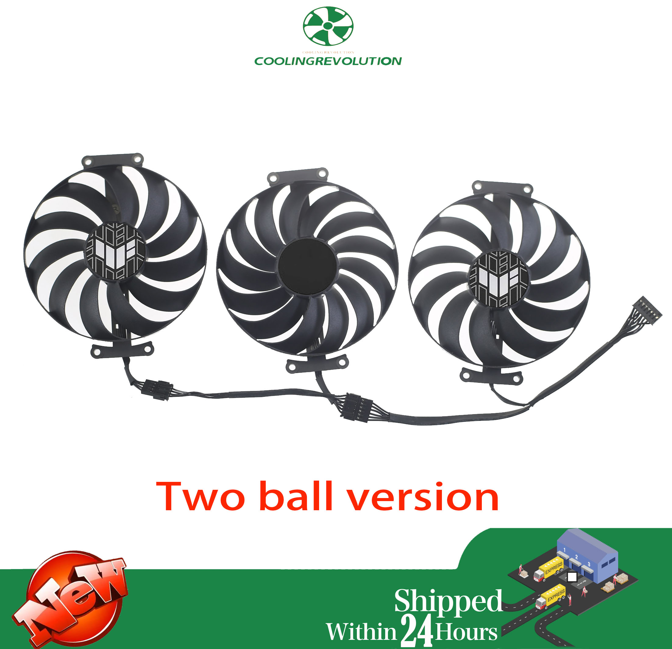 95MM RX6700XT RX6800 RX6900XT ventilateur graphique pour ASUS TUF Gaming Radeon RX 6700 XT RX 6800 XT RX 6900 XT OC édition carte graphique