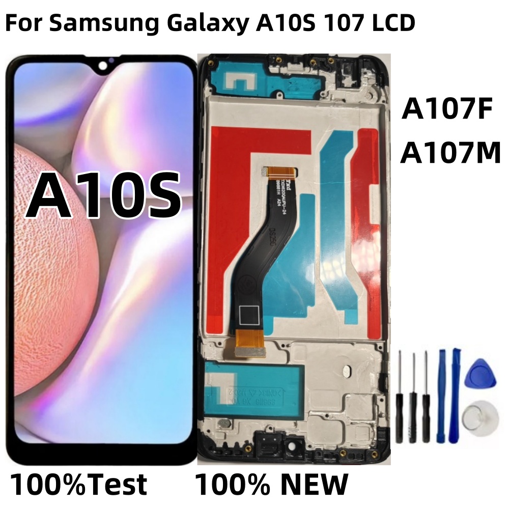 Nouvel affichage A10S pour Samsung Galaxy A10S A107 A107F A107M LCD écran tactile numériseur assemblée pour Samsung A107 LCD