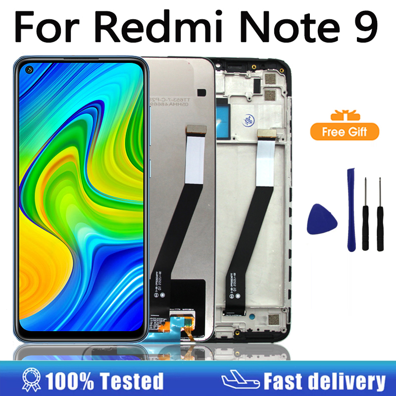 6.53 "LCD pour Xiaomi Redmi Note 9 LCD écran de remplacement pour Redmi 10X 4G LCD M2003J15SG affichage M2003J15SC pièces