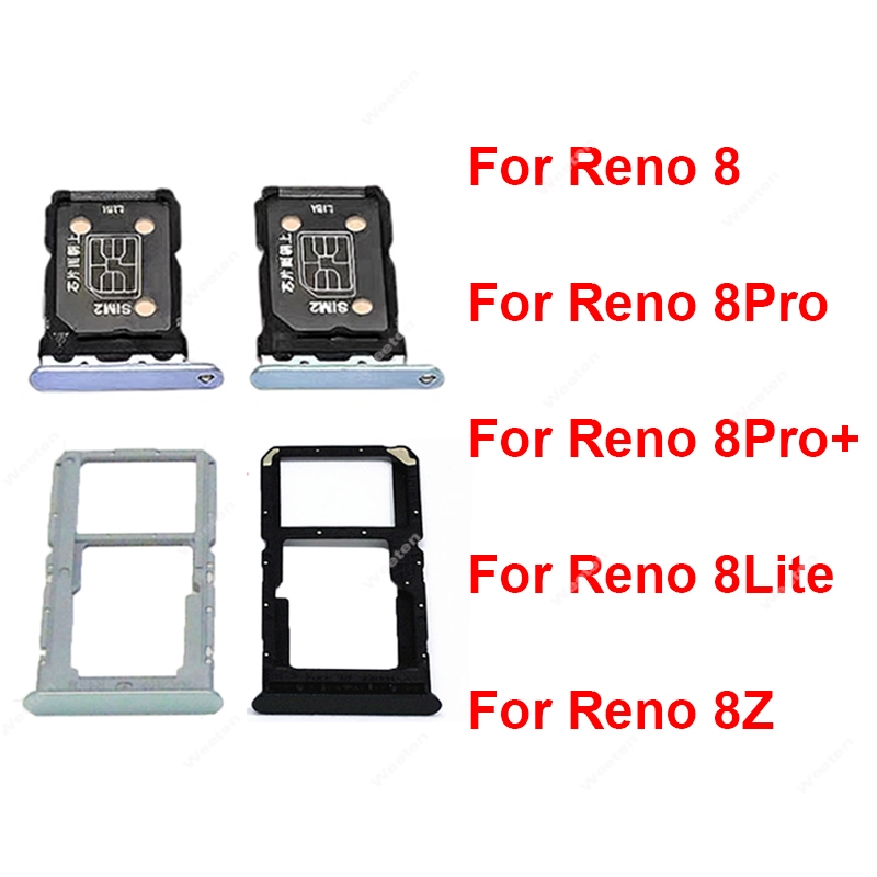 EpiCard-Support de lecteur de carte Micro SD pour OPPO Reno 8 8 Pro Plus 5G, pièces de prise