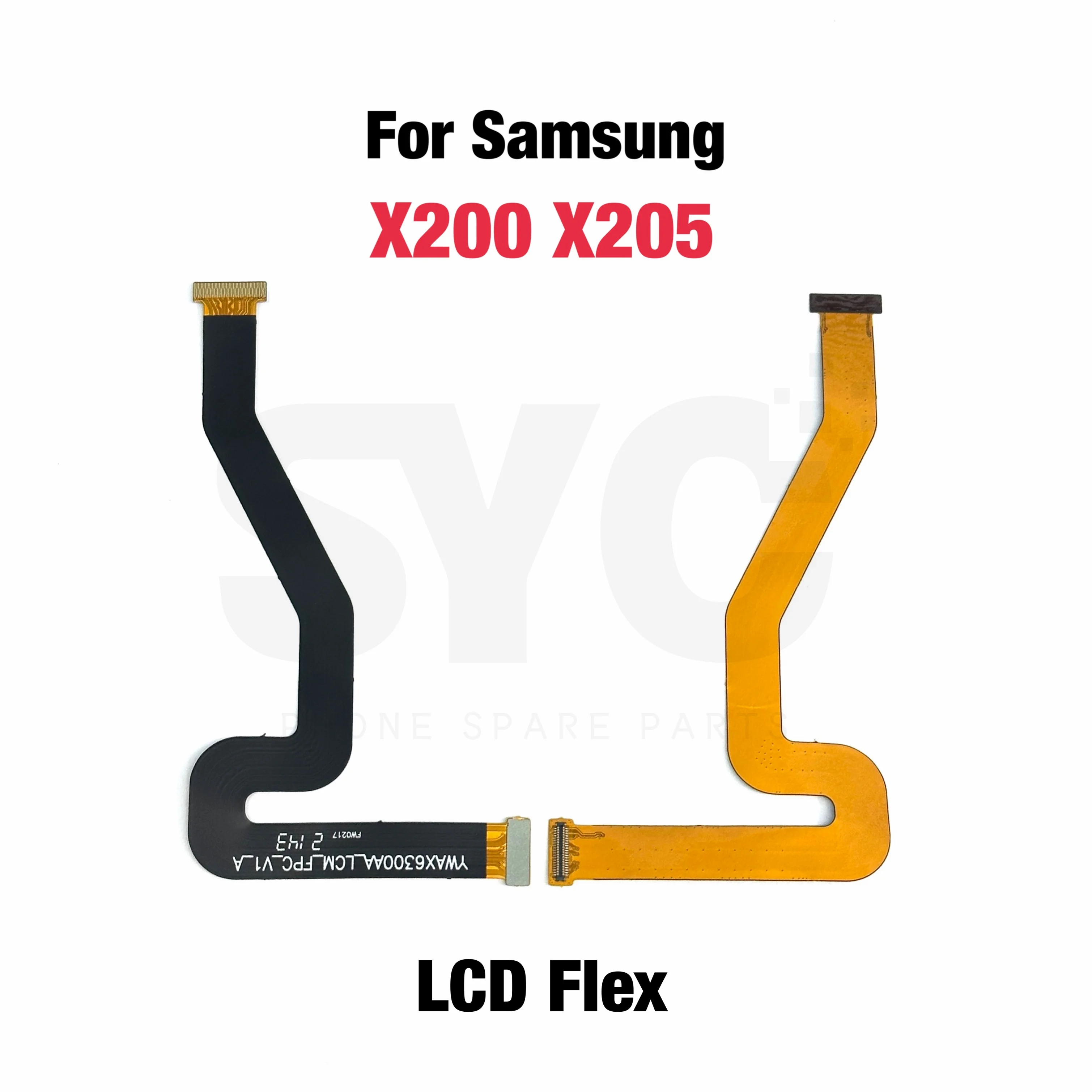 Pour Samsung Tab A8 10.5 SM-X200 X205 LCD connecter carte principale connecteur de carte mère câble flexible pièce de réparation