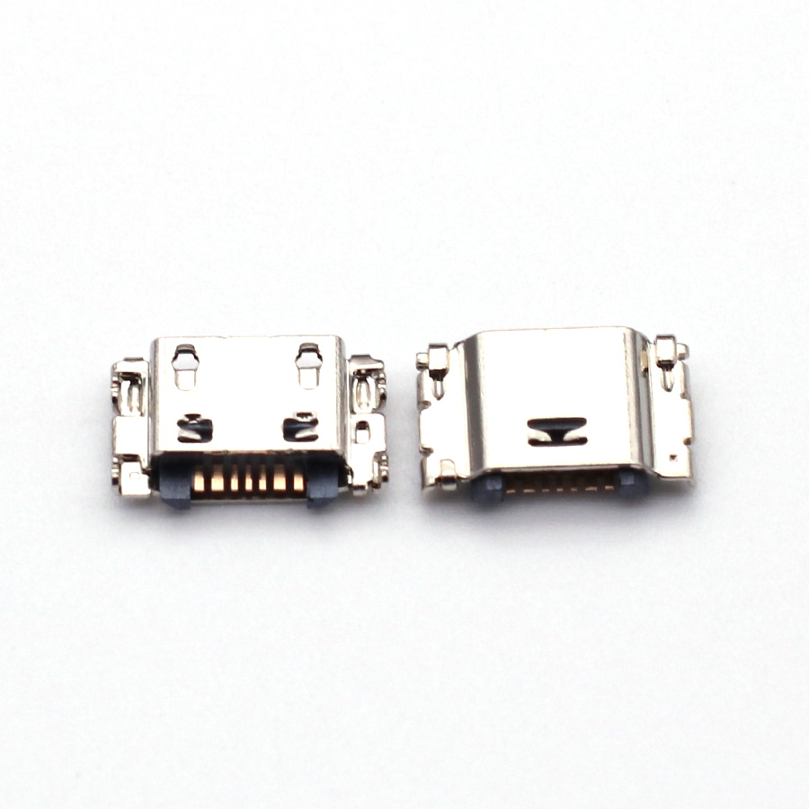 Connecteur Micro USB 7 broches, 100 pièces, port de chargement Mobile pour Samsung J5 J7 A7 A8 A10 J330 J530 J730 J1 J100 J500 J5008 J700F J7008
