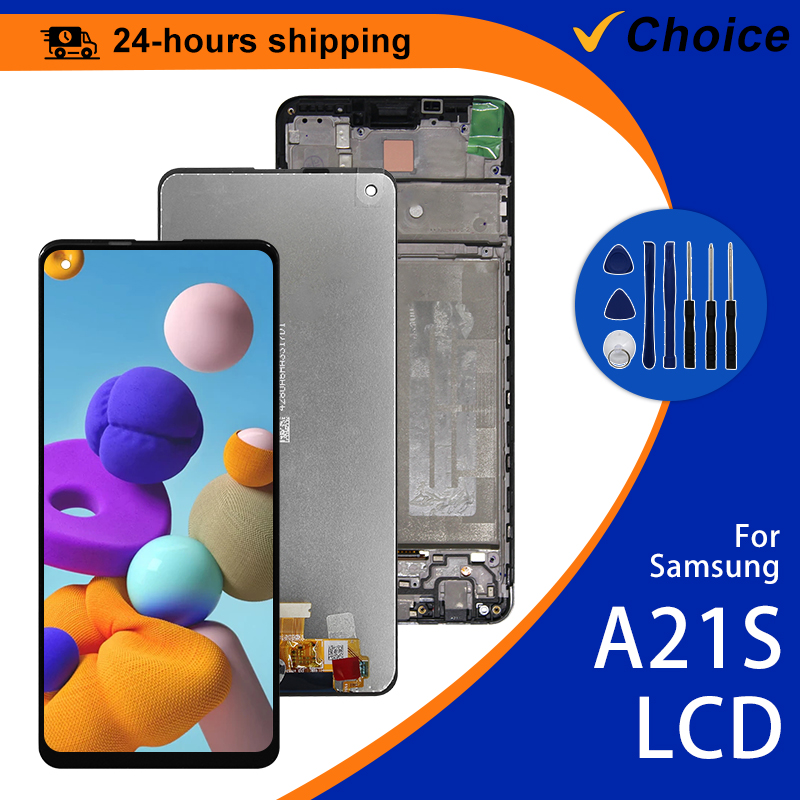 6.5 "IPS pour Samsung Galaxy A21S LCD SM-A217F affichage SM-A217F/DS tactile numériseur pièces de rechange pour Samsung SM-A217M affichage