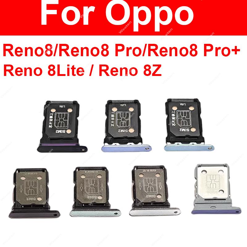 Support de lecteur de carte EpiCard pour OPPO Reno 8 8 Z Lite Pro Plus 5G, pièces de rechange