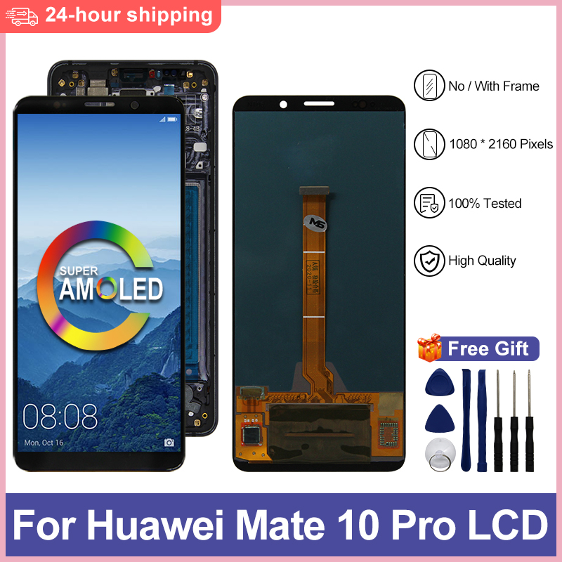 6.0 "AMOLED Pour Huawei Mate 10 Pro Écran LCD BLA-L09 Assemblage Pour Huawei Mate 10 Pro Affichage BLA-L29 Pièces De Rechange