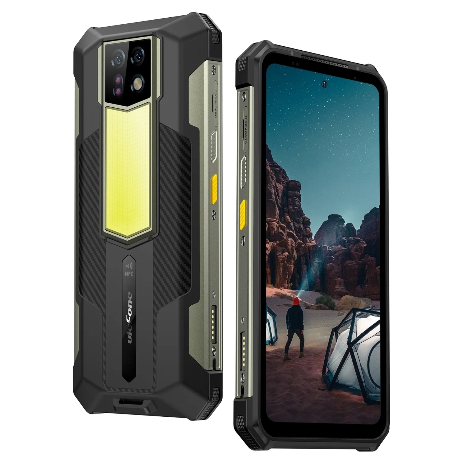Ulefone Armor 24 téléphone robuste Android 13 MTK Helio G96 Smartphone 22000mAh 12GB + 256GB 6.78 "120Hz 64MP + 64MP NFC Version mondiale