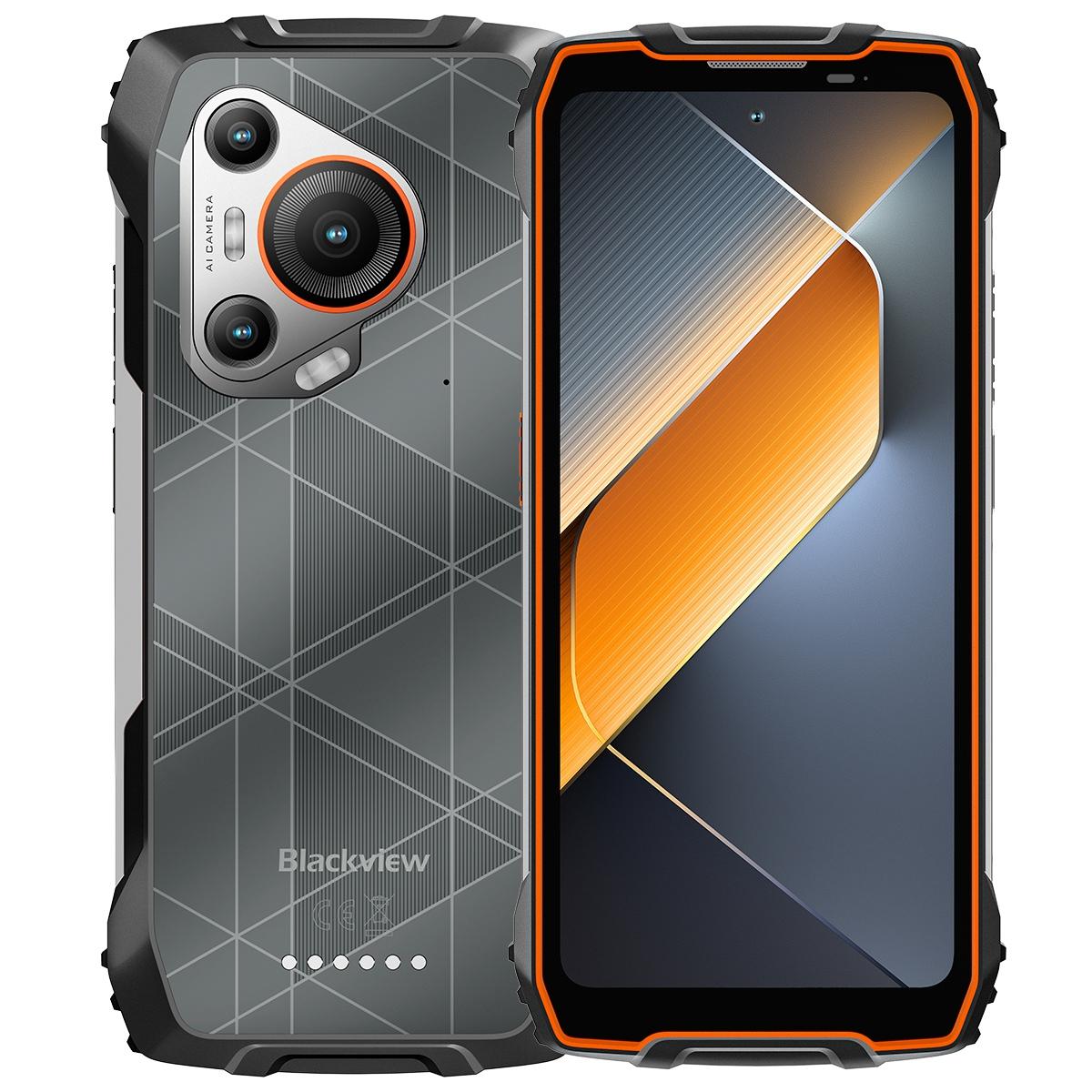 Blackview BL7000 5G AI Smartphone robuste 6.78 "HD + 2.4K affichage 120Hz 8GB 256GB 50MP 7700mAh 33W NFC Android 15 téléphone portable